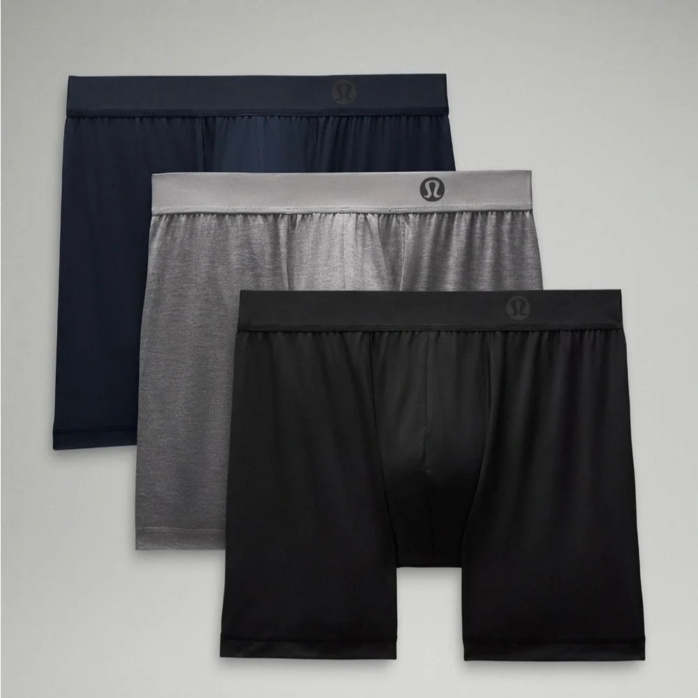 SOLD Lululemon Men’s “Always In Motion” Boxer 5” Inseam (M) 3 PACK *BESTSELLER*